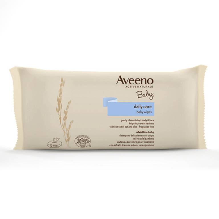 AVEENO BABY WIPES 72PZ