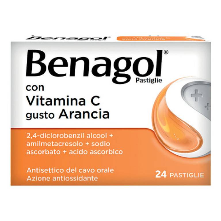 BENAGOL VIT C*24PAST ARANCIA