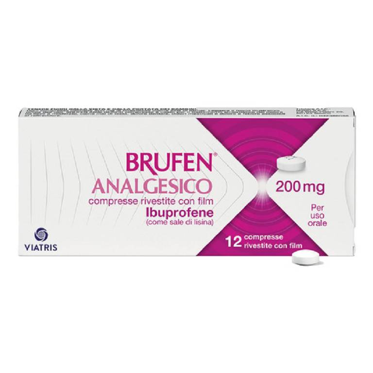 BRUFEN ANALGESICO*12CPR 200MG