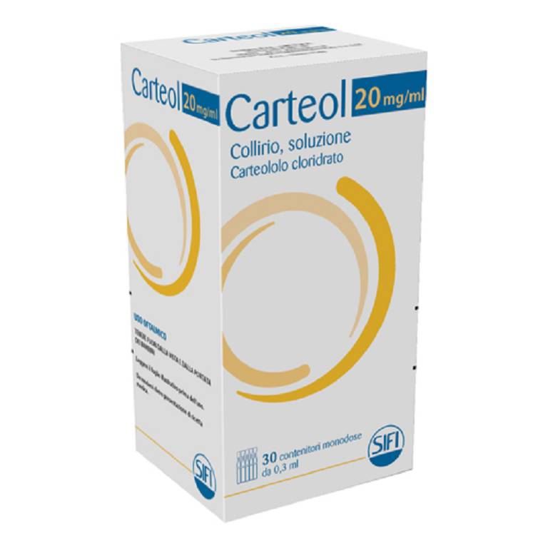 CARTEOL*COLLIRIO 30FL 20MG/ML