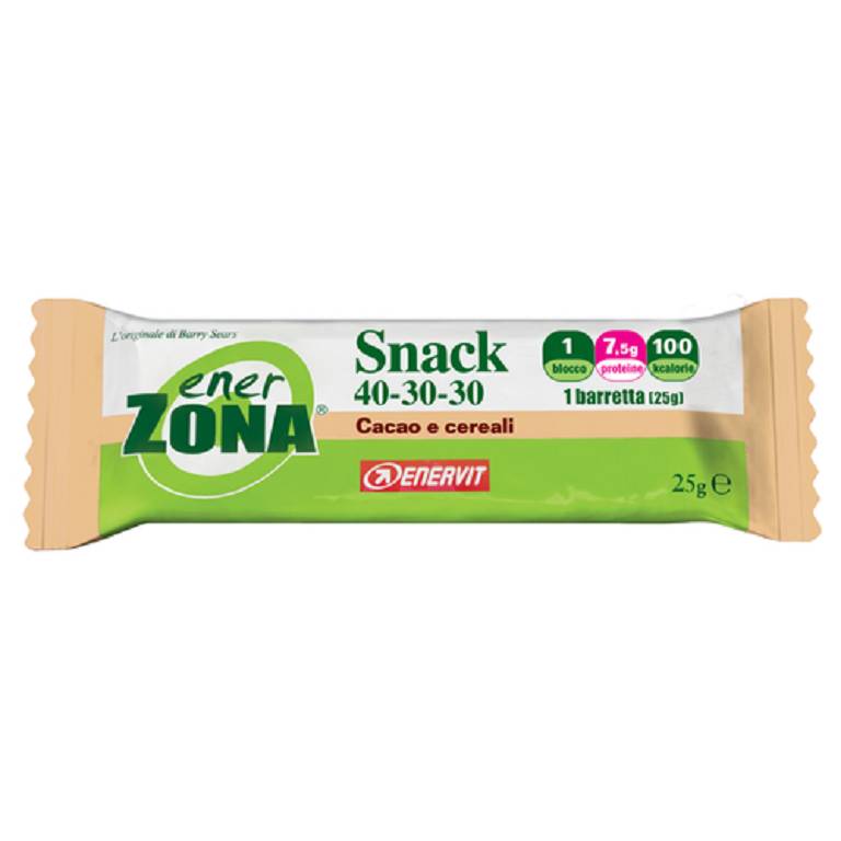 ENERZONA SNACK CACAO/CEREALI 1