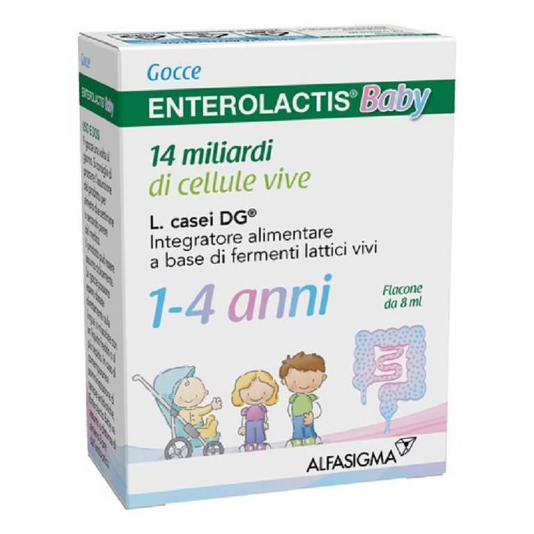 ENTEROLACTIS BABY 0+ 8ML GOCCE
