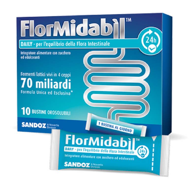 FLORMIDABIL DAILY 10 BUSTINE