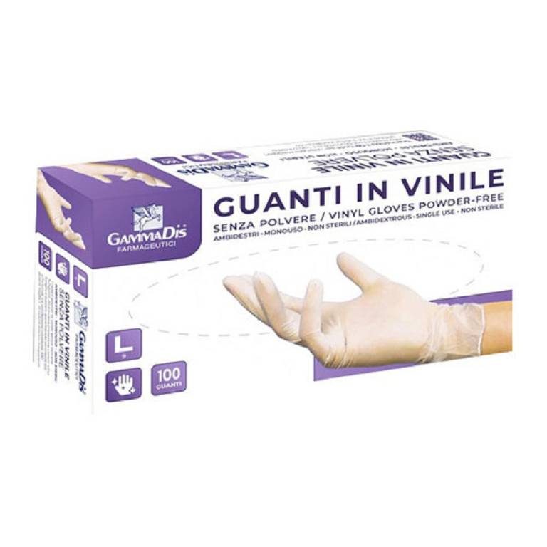 GAMMADIS GUANTI VINIL S/P M