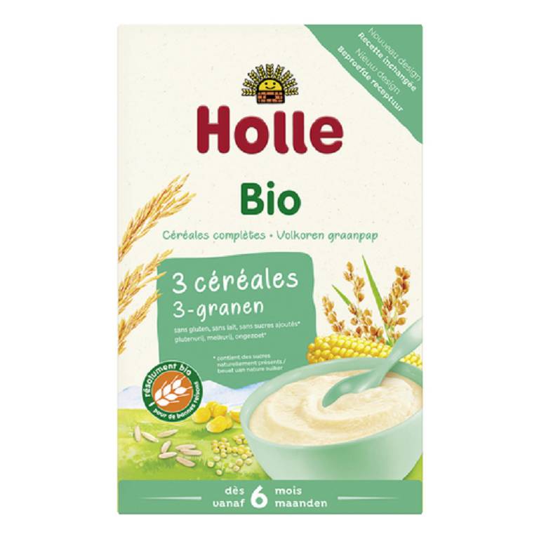 HOLLE BIO PAPPA 3 CEREALI 250G