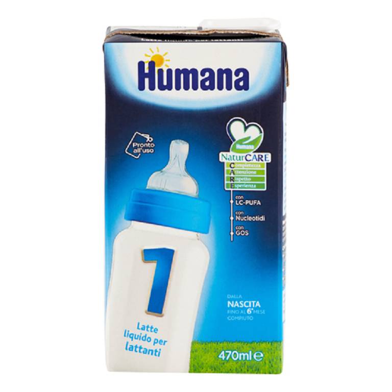 HUMANA 1 LCP+GOS+NUCL 12X470ML