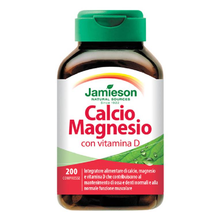JAMIESON CA MG VIT D 200CPR