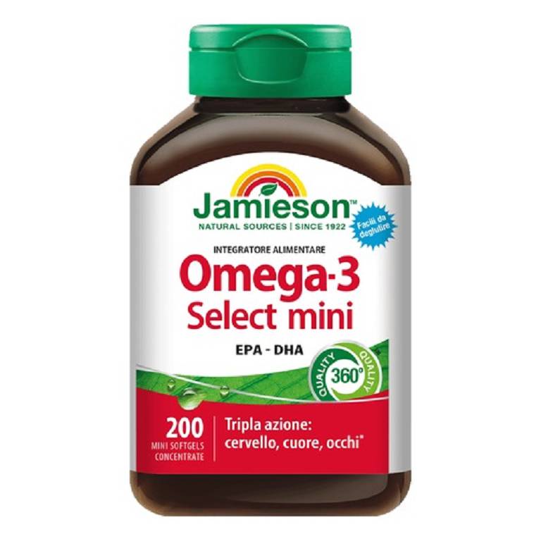 JAMIESON OMEGA 3 SEL MIN200PRL