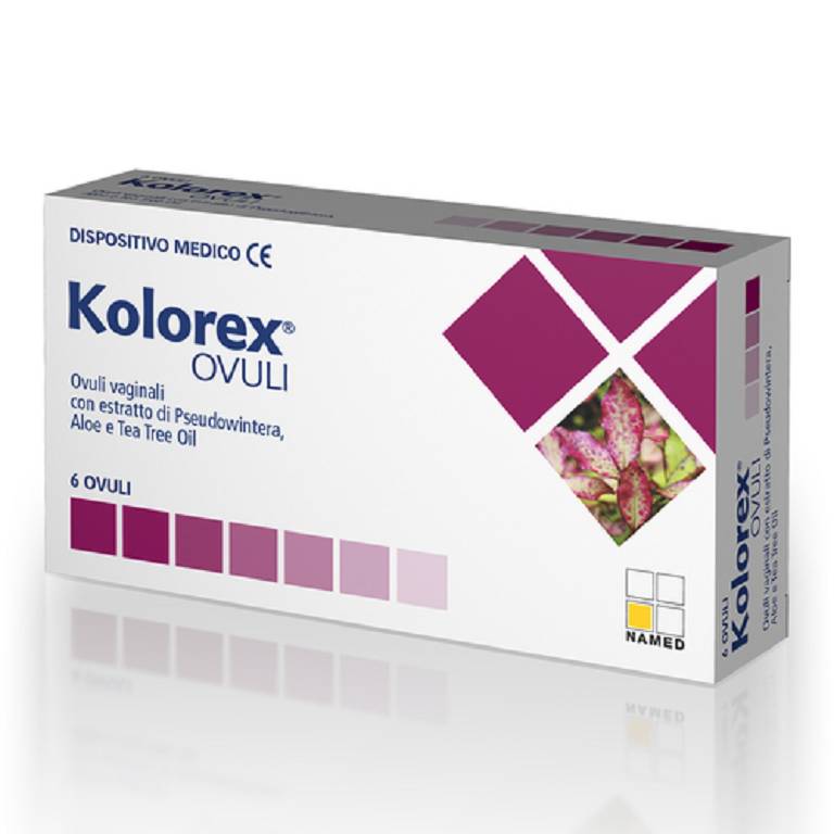 KOLOREX OVULI VAGINALI 6PZ 2G
