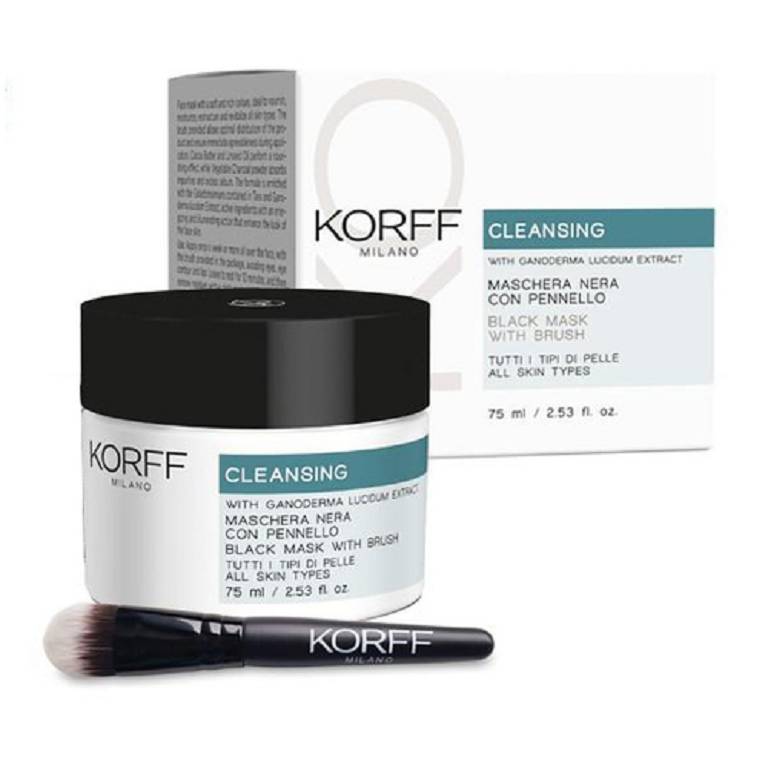KORFF CLEANSING MASCHERA NERA