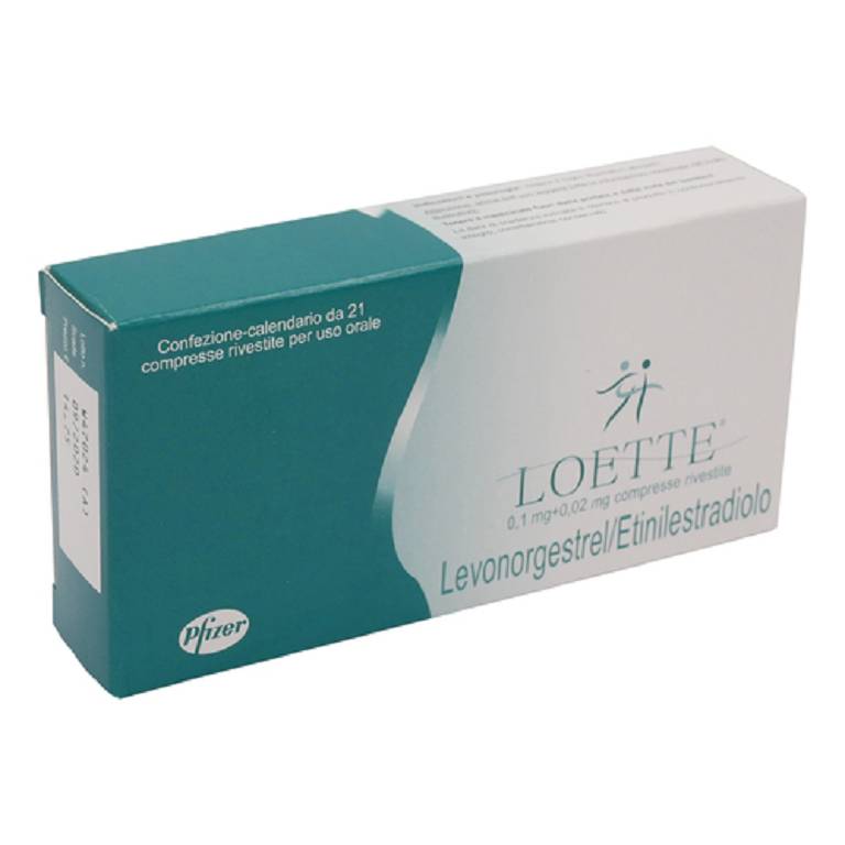 LOETTE*21CPR RIV 0,1MG+0,02MG