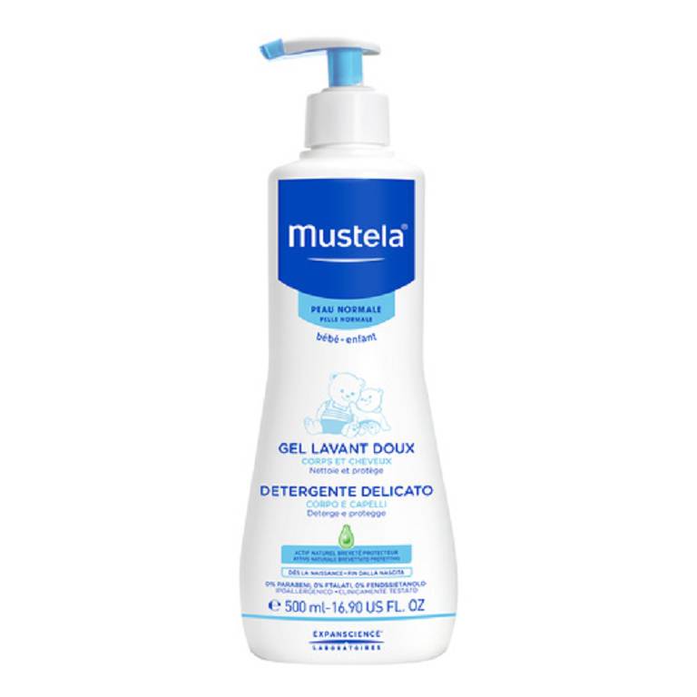 MUSTELA DETERGENTE DELIC500ML