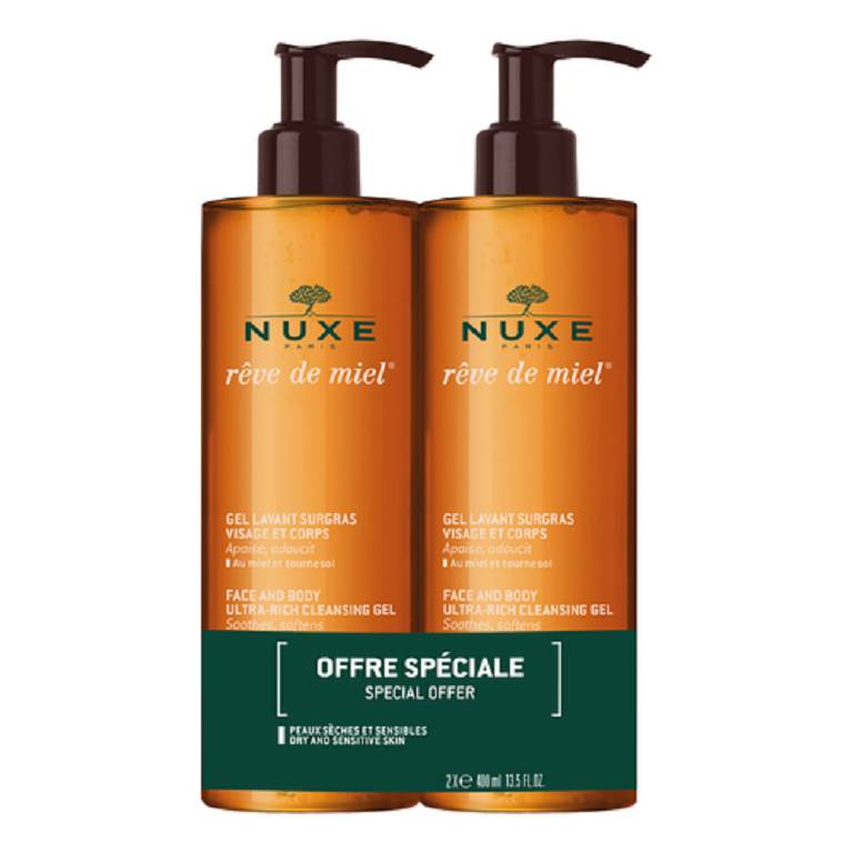 NUXE RDM DUO GEL DET VISO&CRP