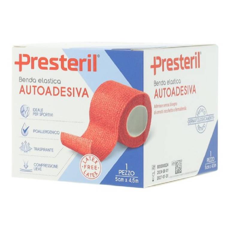 PRESTERIL BENDA EL 5X450 ROSSO