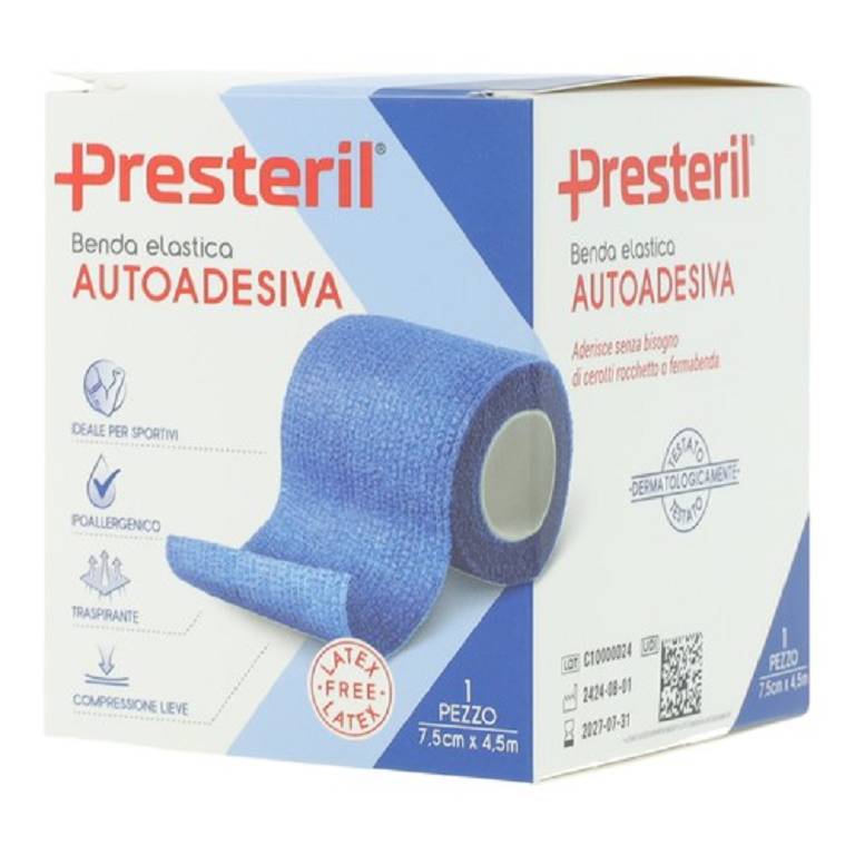 PRESTERIL BENDA EL 7,5X450 BLU
