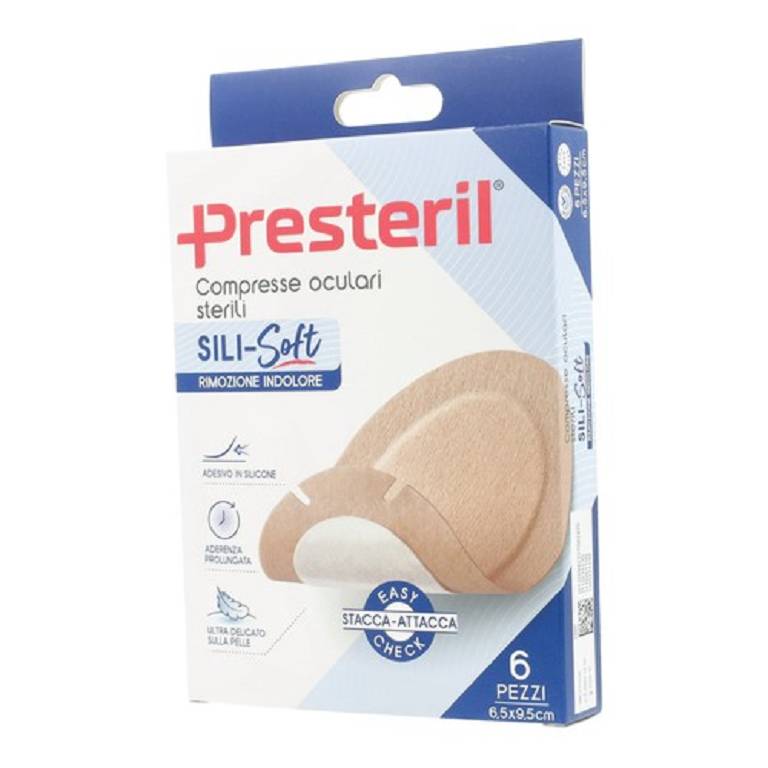 PRESTERIL CPR OCUL SILISOFT 6P
