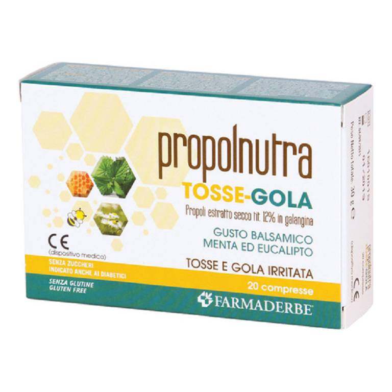 PROPOLNUTRA TOSSE GOLA 20CPR