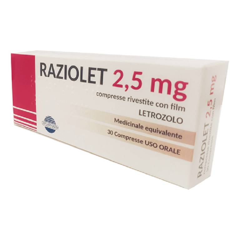 RAZIOLET*30CPR RIV 2,5MG