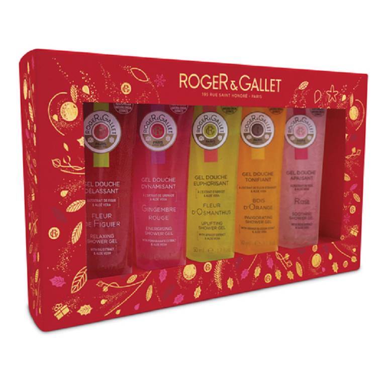 R&G XMAS SET21 GEL DOCC 5X50ML