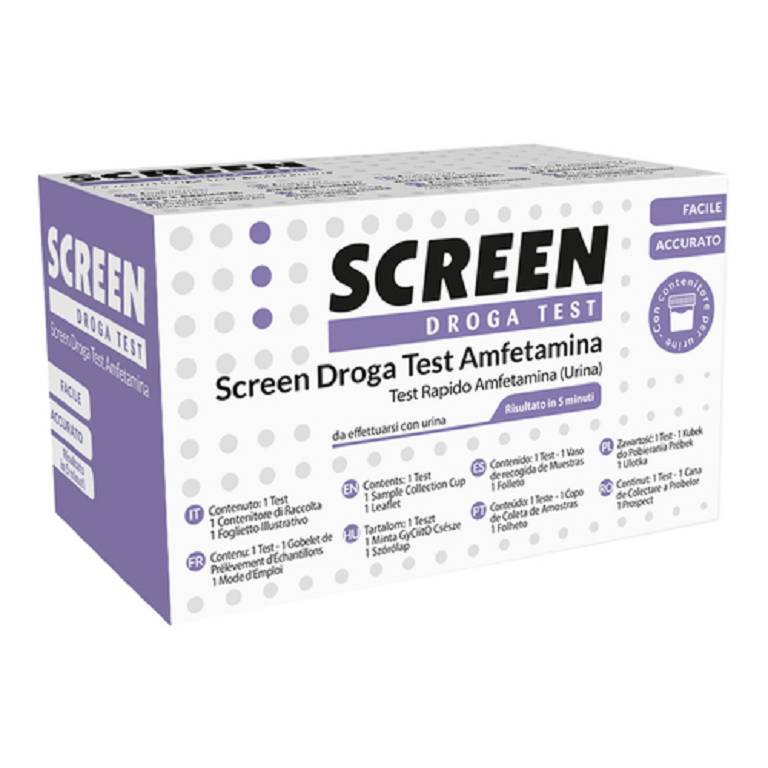 SCREEN DROGA TEST AMFETAMINA