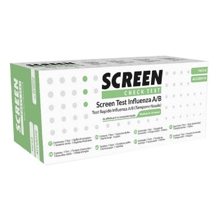 SCREEN TEST INFLUENZA A/B 1PZ