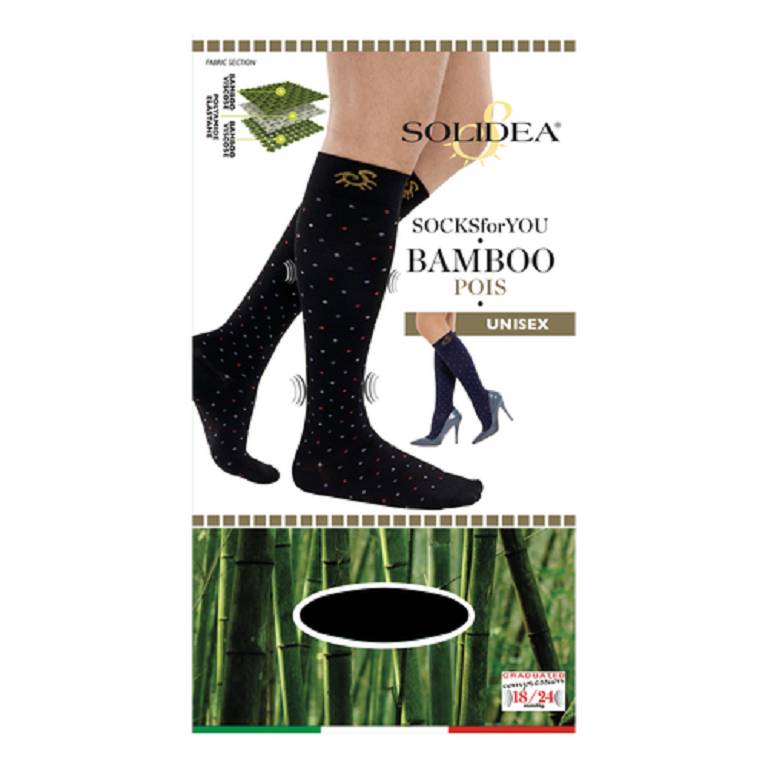 SOCKS FY BAMBOO POIS BL N L