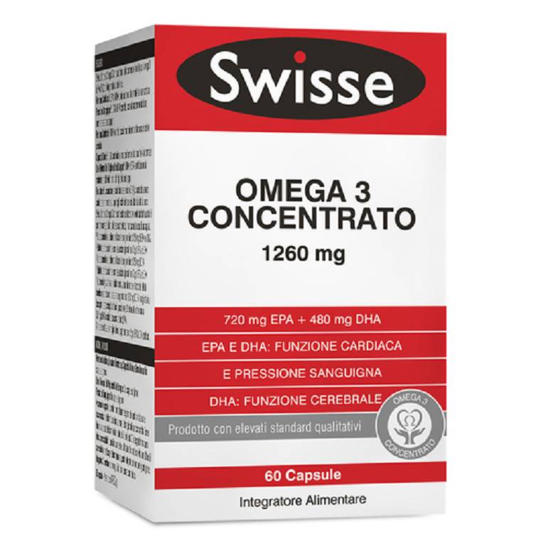 SWISSE OMEGA 3 CONC 60CPS