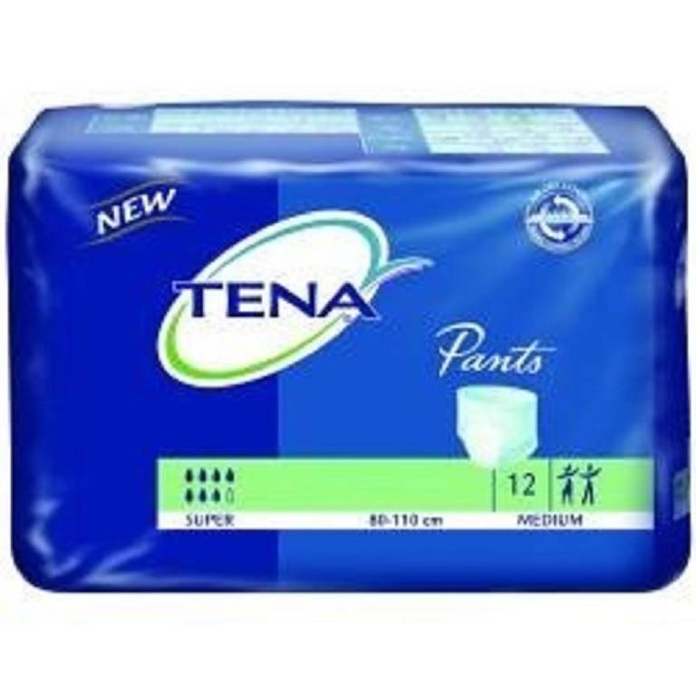 TENA PANTS SUPER PANN S 12PZ