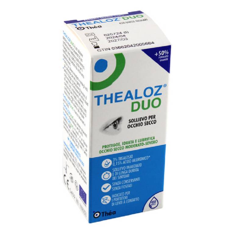 THEALOZ DUO SOLUZIONE OFT 15ML