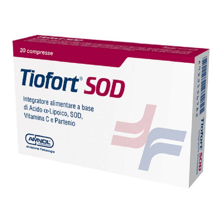 TIOFORT SOD 20CPR 1000MG