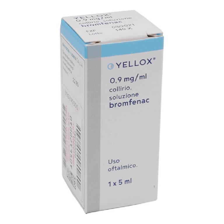 YELLOX*COLL FL 5ML 0,9MG/ML