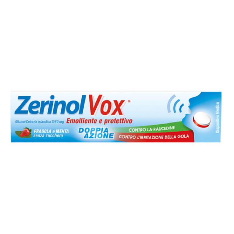 ZERINOLVOX FRAGOLA/MENTA 18PAS